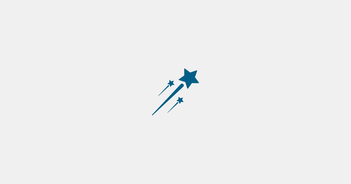 3 blaue Sterne mit Schweif bilden das Favicon vom Logo der Ferienwohnung Sternschnuppe Büsum