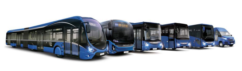 Busvertrieb-Bohne vertreibt alle Modelle der Marke IVECO Bus