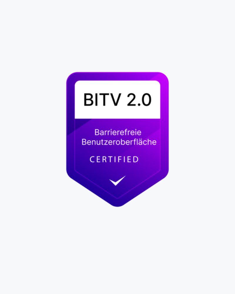 Badge BITV 2.0