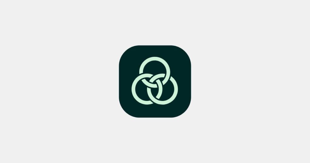 3 miteinander verbundene grüne Ringe sind das HSDSYNC Icon. Sie stehen symbolisch für die Verbindung zwischen HubSpot Stripe und DATEV oder die HubSpot DATEV Schnittstelle